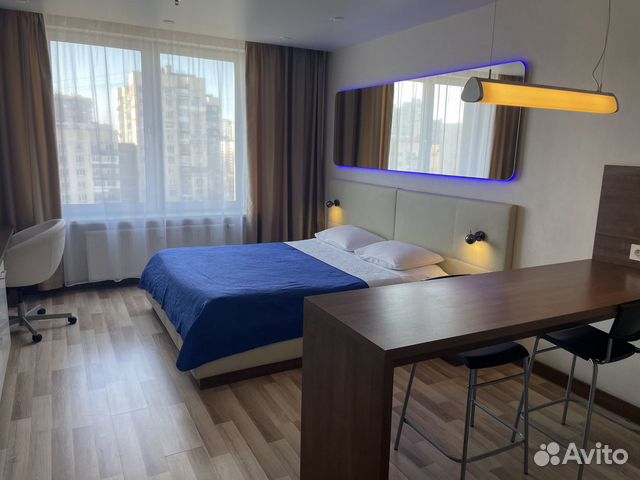 

Квартира-студия, 30 м², 1 кровать