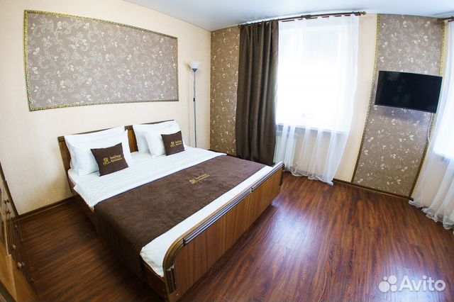 

1-к. квартира, 40 м², 2 кровати