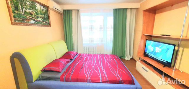 

1-к. квартира, 44 м², 2 кровати