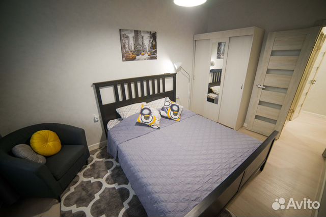 

2-к. квартира, 60 м², 2 кровати