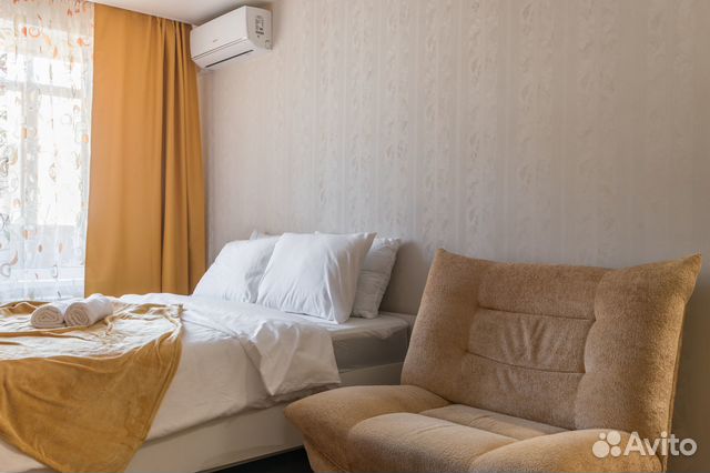 

1-к. квартира, 37 м², 2 кровати