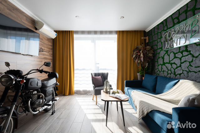 

1-к. квартира, 38 м², 2 кровати