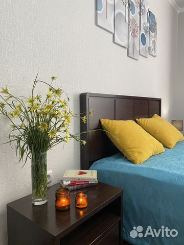 

1-к. квартира, 42 м², 2 кровати