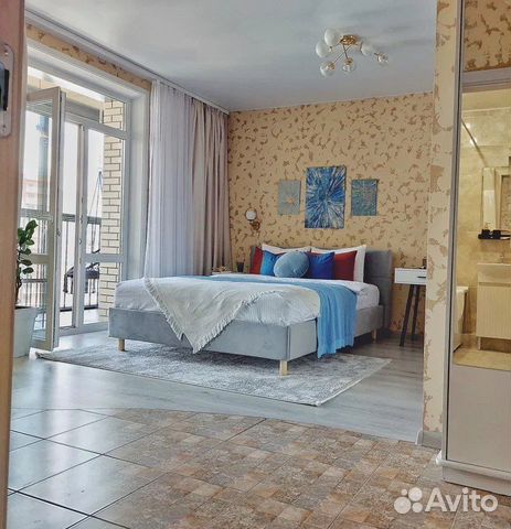 

1-к. квартира, 36 м², 2 кровати