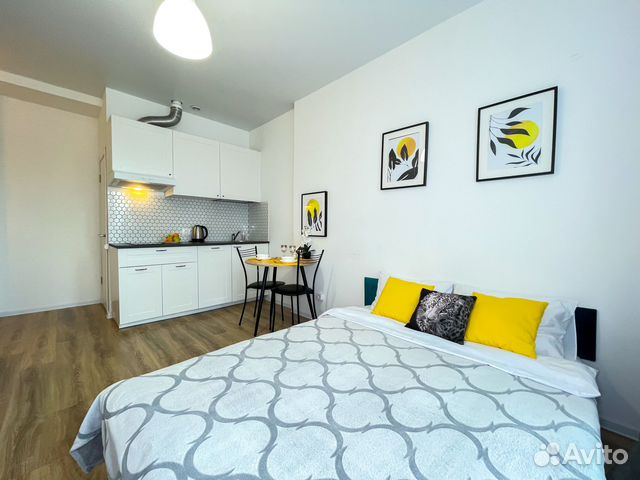 

Квартира-студия, 23 м², 1 кровать