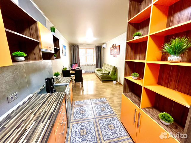 

Квартира-студия, 50 м², 2 кровати