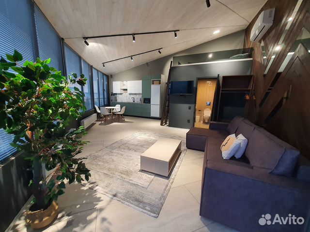 

Квартира-студия, 50 м², 2 кровати