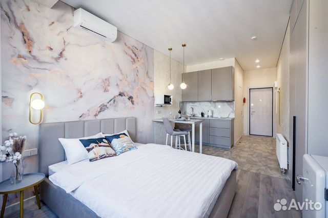 

Квартира-студия, 25 м², 1 кровать