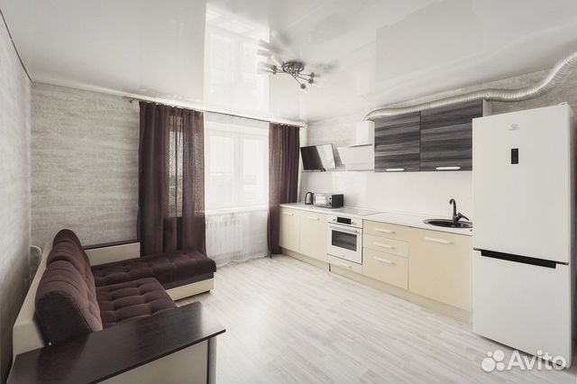 

1-к. квартира, 45 м², 2 кровати