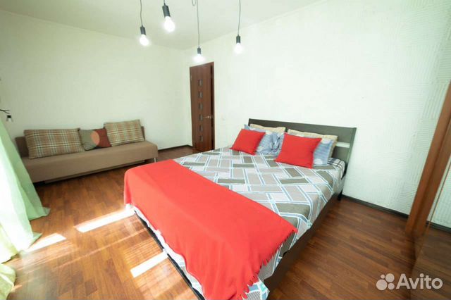 

1-к. квартира, 42 м², 2 кровати