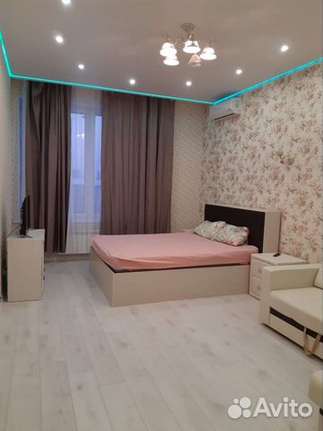 

1-к. квартира, 54 м², 3 кровати