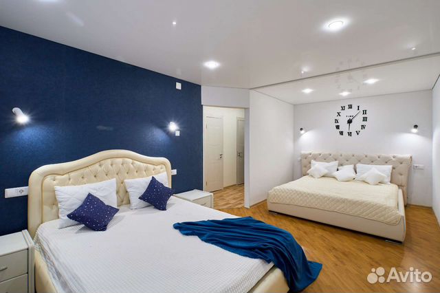 

1-к. квартира, 40 м², 2 кровати