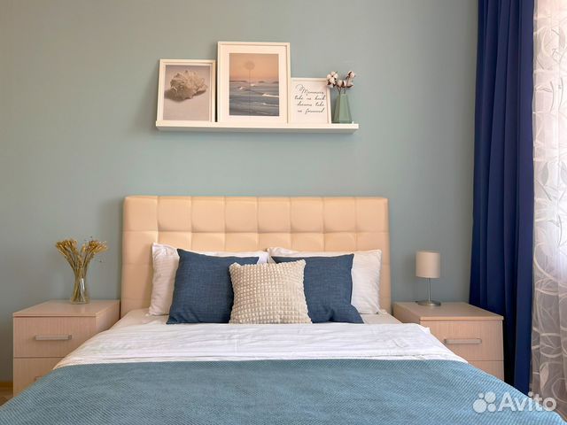 

1-к. квартира, 45 м², 3 кровати