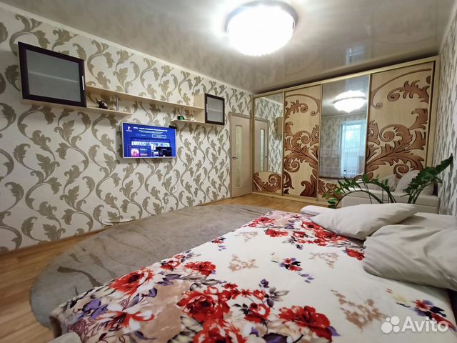 

1-к. квартира, 34 м², 2 кровати