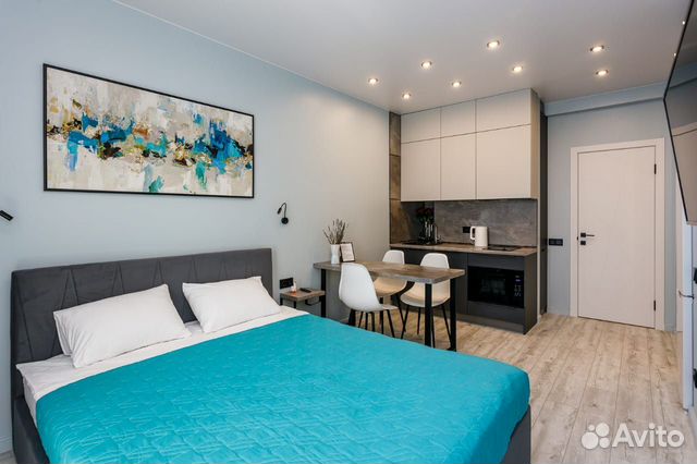 

Квартира-студия, 29 м², 1 кровать