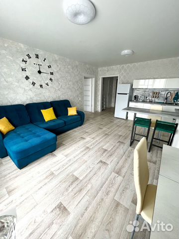 

1-к. квартира, 51 м², 2 кровати