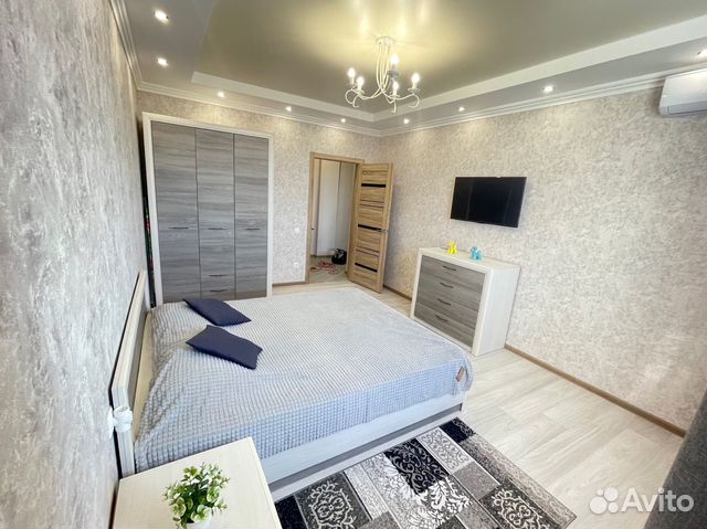 

1-к. квартира, 44 м², 2 кровати