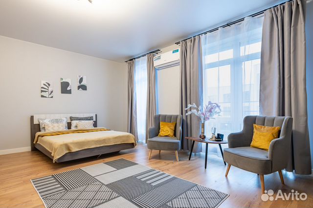 

1-к. квартира, 47,2 м², 2 кровати