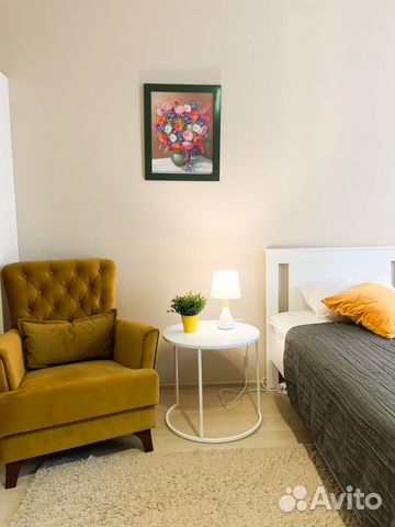 

1-к. квартира, 47 м², 2 кровати