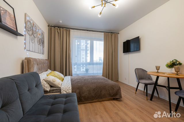 

Квартира-студия, 20 м², 2 кровати
