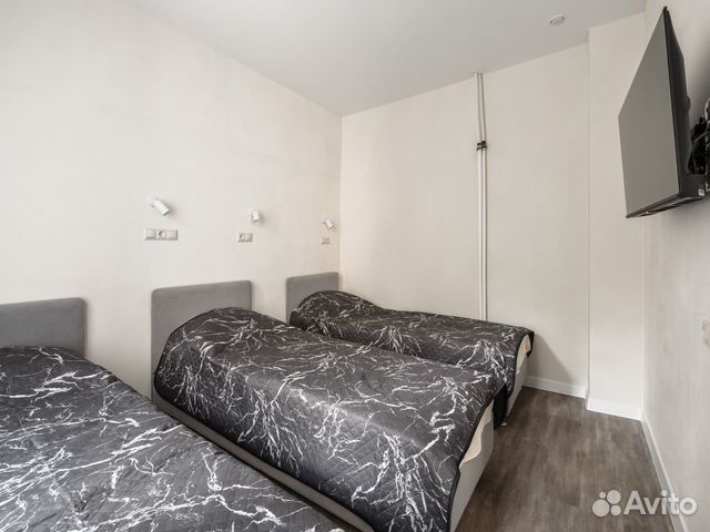 

Квартира-студия, 20 м², 3 кровати