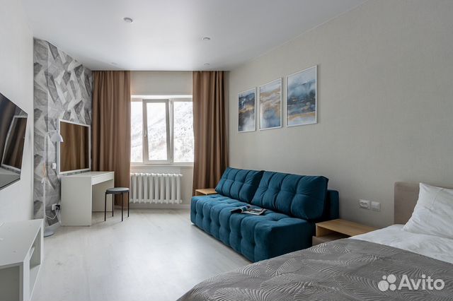 

1-к. квартира, 37 м², 2 кровати