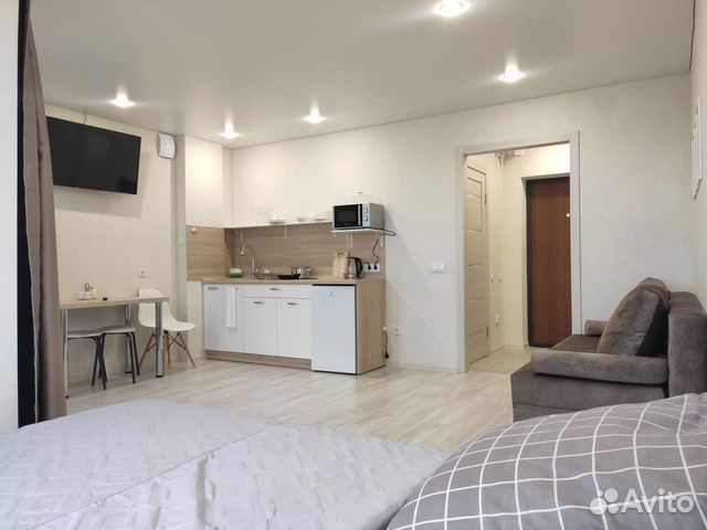 

Квартира-студия, 30 м², 2 кровати