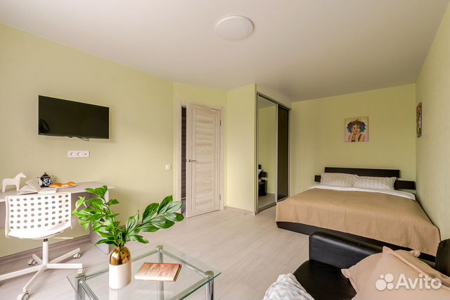 

1-к. квартира, 30 м², 2 кровати