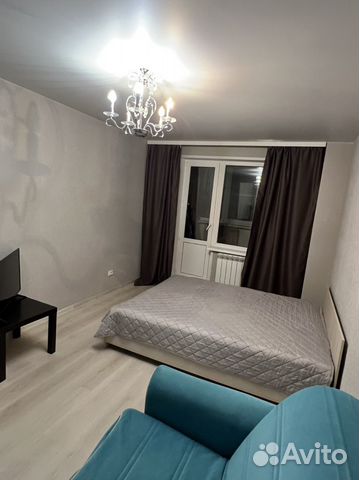 

1-к. квартира, 34 м², 2 кровати