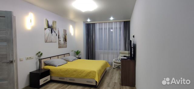 

1-к. квартира, 45 м², 2 кровати