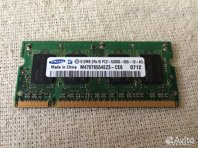 Продам SO-dimm DDR2 512 Мб 2 шт Продам SO-dimm DDR2 512 Мб 2 шт