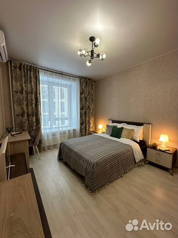 

1-к. квартира, 45 м², 2 кровати