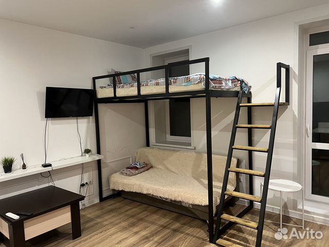 

Квартира-студия, 28 м², 1 кровать