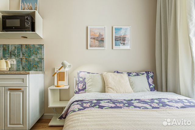 

Квартира-студия, 15 м², 1 кровать