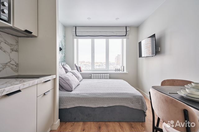 

Квартира-студия, 16 м², 1 кровать