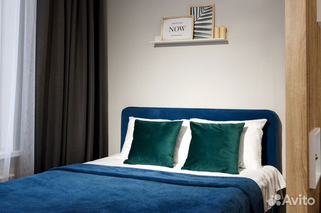 

Квартира-студия, 42 м², 2 кровати