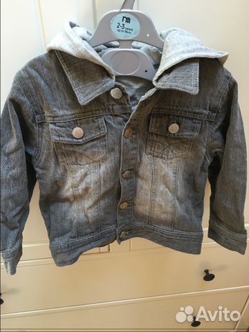 Джинсовая курточка mothercare 3-4 года