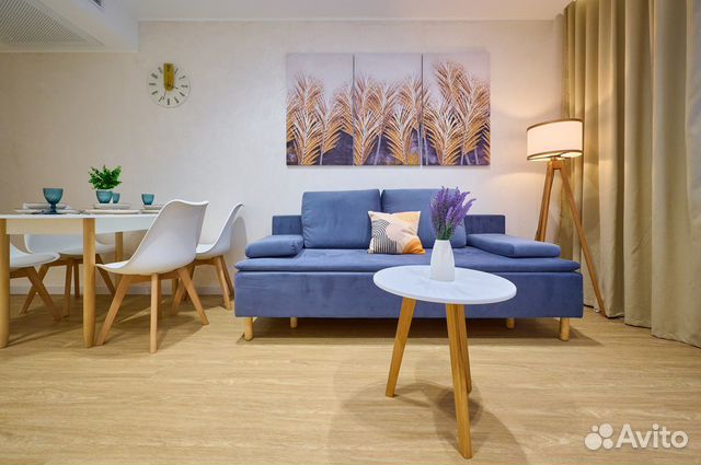 

1-к. квартира, 47 м², 2 кровати