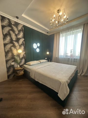 

1-к. квартира, 44 м², 2 кровати