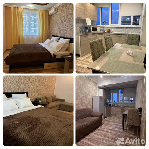 

1-к. квартира, 37 м², 2 кровати