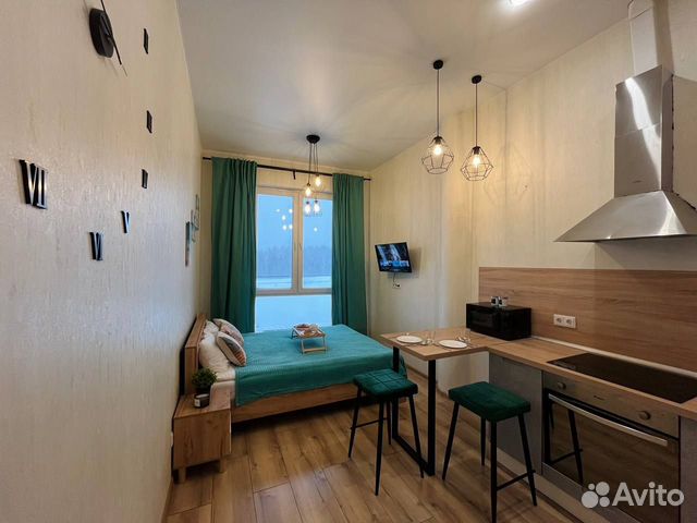 

1-к. квартира, 27 м², 1 кровать