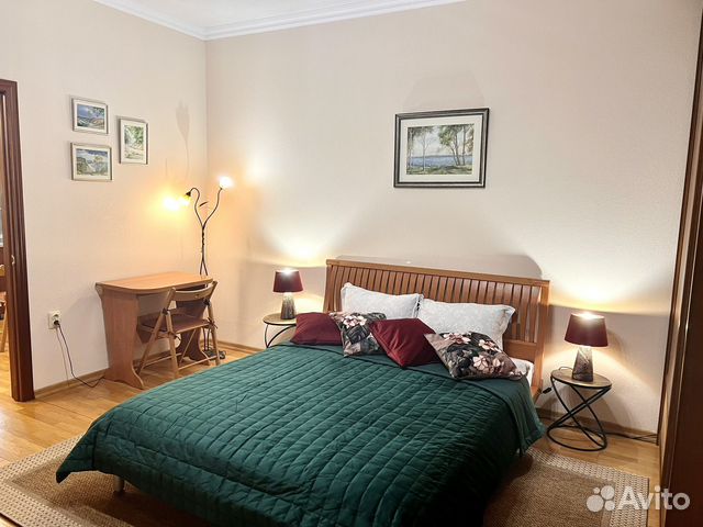 

1-к. квартира, 44 м², 2 кровати