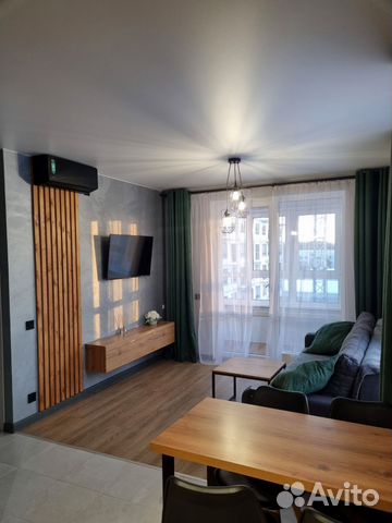 

1-к. квартира, 40 м², 2 кровати