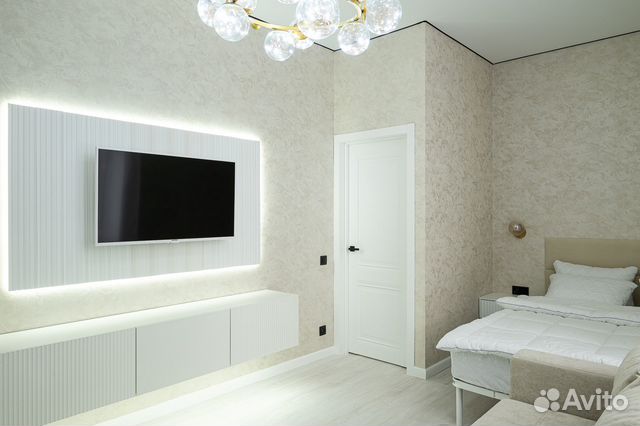 

1-к. квартира, 48 м², 2 кровати
