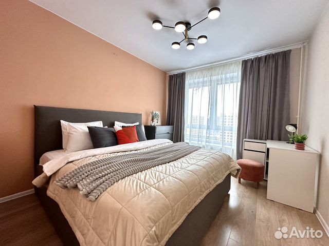 

2-к. квартира, 60 м², 3 кровати