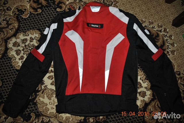 Мото куртка Spyke Corsa GT(красно-черно-белая)
