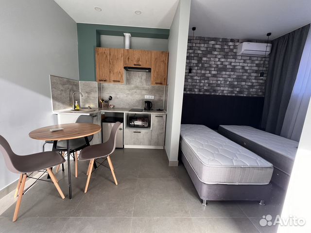 

Квартира-студия, 15 м², 2 кровати