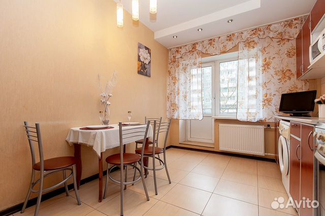 

1-к. квартира, 52 м², 3 кровати