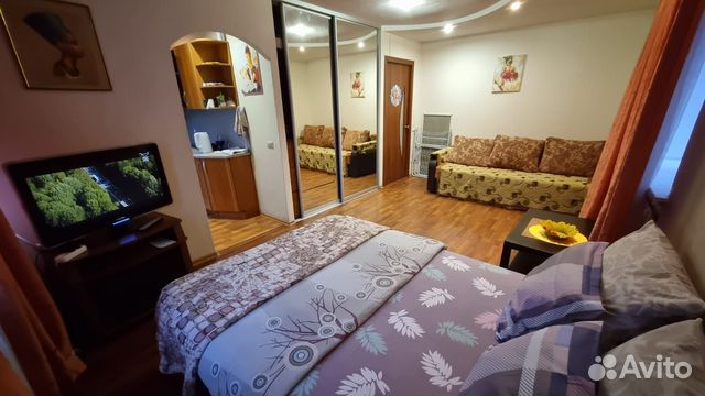 

1-к. квартира, 32 м², 2 кровати