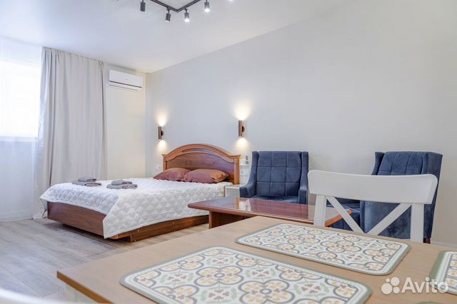 

Квартира-студия, 45 м², 2 кровати